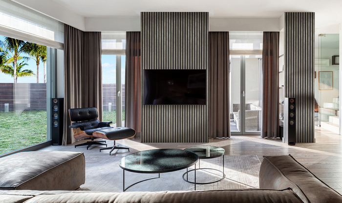 Akustikpanel Concrete Stone 18 x 520 x 2440 mm Fibrotech